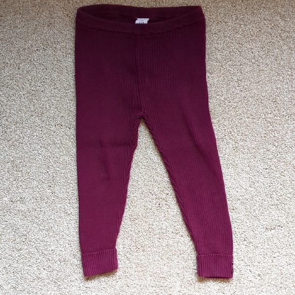 Plaid Top and Leggings Set - Purple - Picture 5 of 7